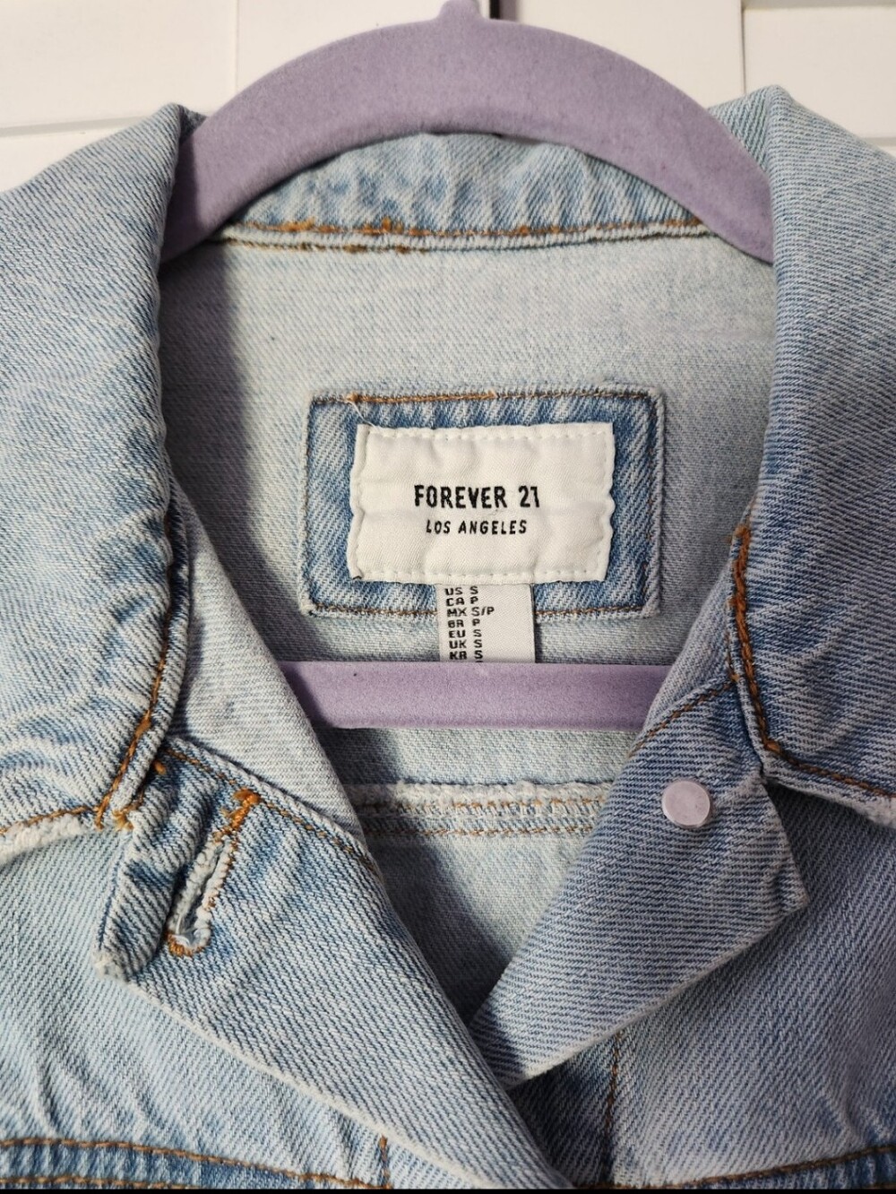 Distressed Jean Jacket - Picture 3 of 3